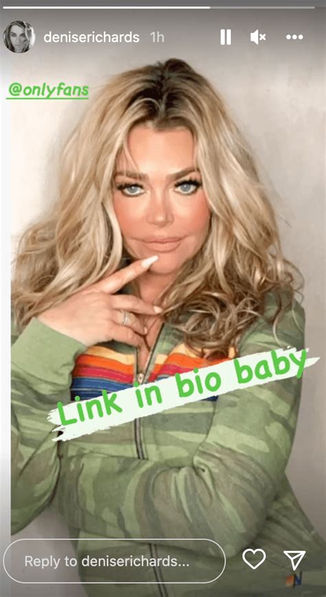 denise richards only fan|Denise Richards Explains OnlyFans Post Teasing Collab With。